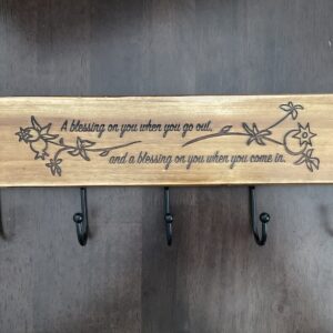 Home Blessing Coat Hanger